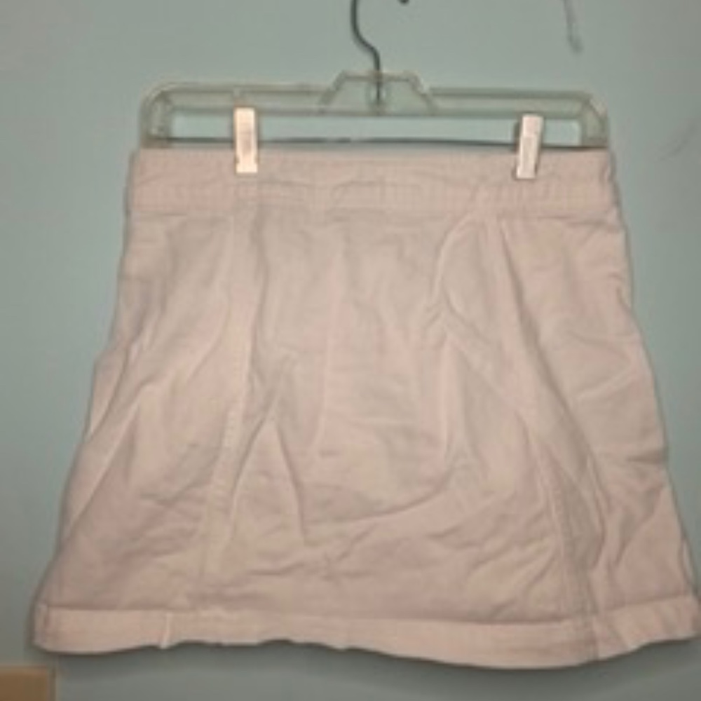 MESHME White Button Up Skirt